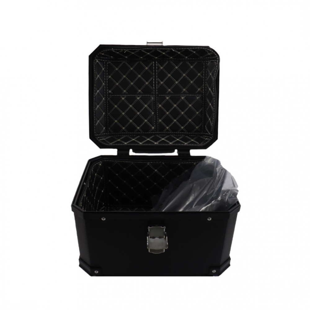 Κεντρικές βαλίτσες μηχανής - Βαλίτσα STR 0887 Τετράγωνη με μαξιλάρι πλάτης & Επένδυση 45 L Βαλίτσες