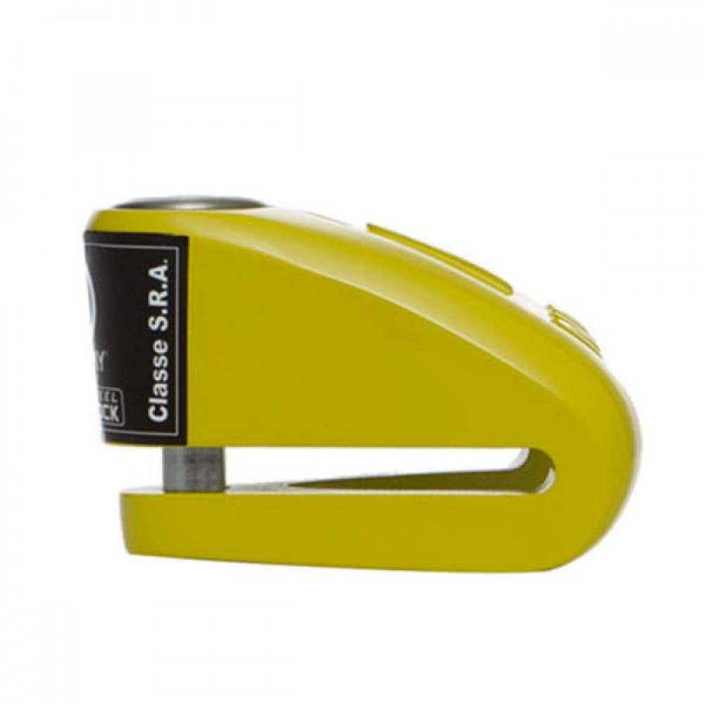 Κλειδαριές δισκόφρενου - Κλειδαριά Δισκοφρένου AUVRAY DK10 SRA Φ10 Κίτρινη Κλειδαριές - Αντικλεπτικά
