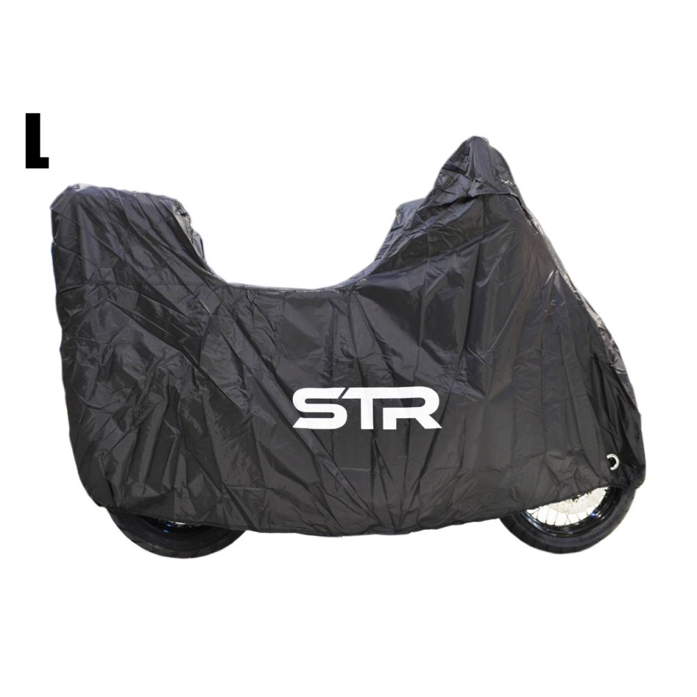 Καλύμματα μοτοσυκλέτας - Κάλυμμα Μοτό STR 229x99x124 cm Μαύρο L Καλύμματα Μοτό