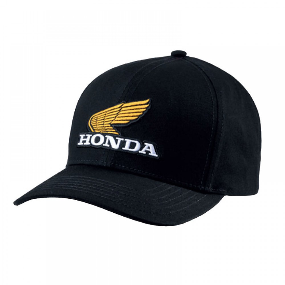 Καπέλα αναβάτη - Καπέλο HONDA 243-7020060-11 VINTAGE Μαύρο Casual