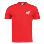 T-shirts αναβάτη - T-shirt HONDA 243-8320040-01 CORE Κόκκινο Casual