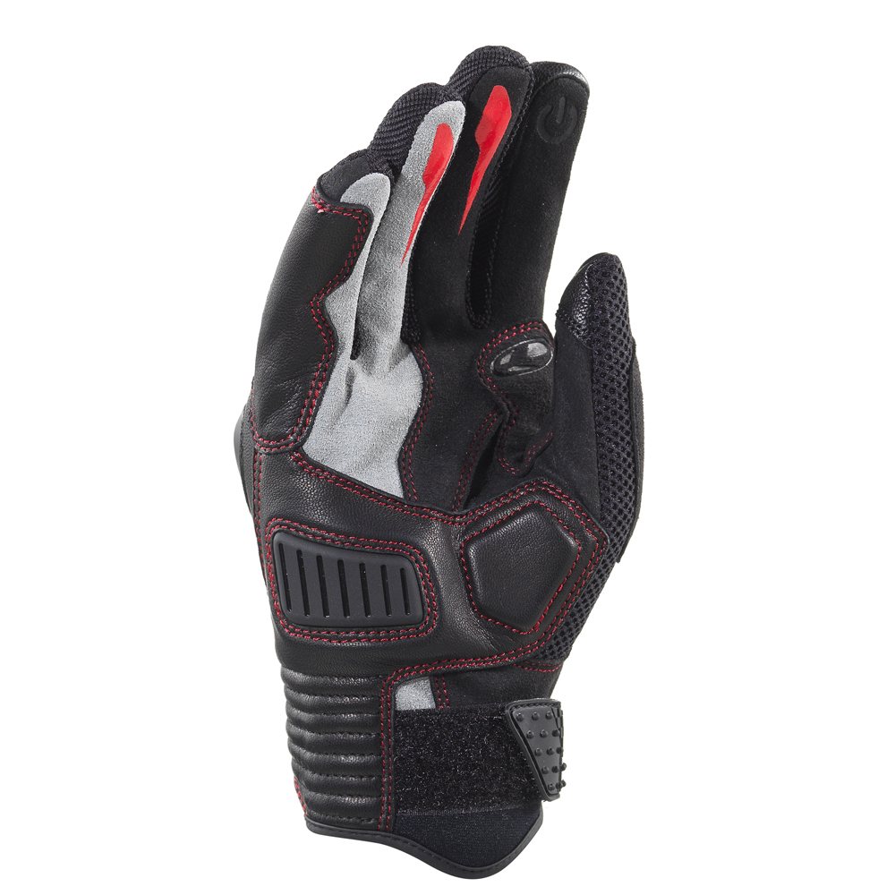 Γάντια καλοκαιρινά μηχανής - Γάντια μηχανής - Γάντια καλοκαιρινά CLOVER RAPTOR-3 1149 N/N Μαύρα Γάντια