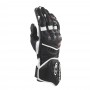 Γάντια δερμάτινα Racing CLOVER RS-9 1173 N/B Μαύρα λευκά Γάντια