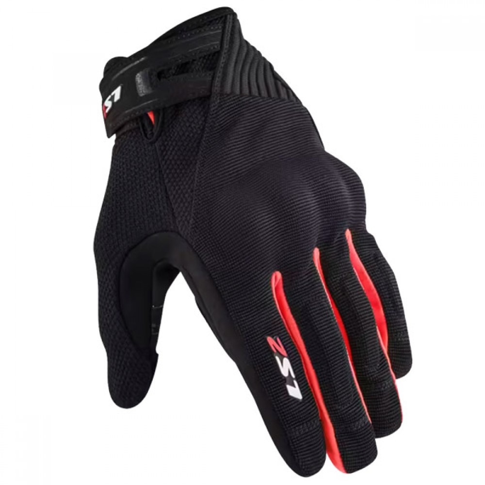 Γάντια καλοκαιρινά μηχανής - Γάντια μηχανής - Γάντια LS2 DART II 70011F0132 Μαύρα-Κόκκινα Γάντια