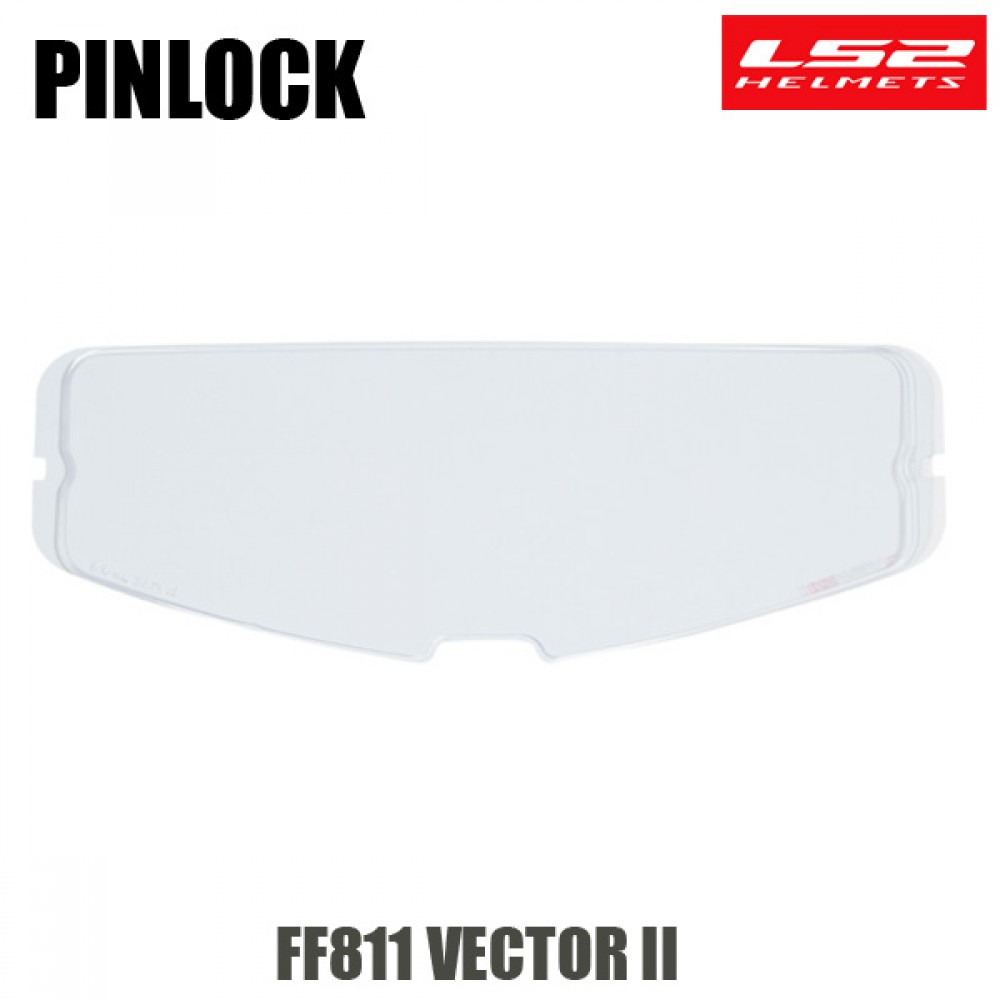 Ζελατίνες κράνους - Ανταλλακτικά κράνους - Αντιθαμβωτική Ζελατίνα Pinlock για LS2 FF811 VECTOR II Full Silicone Ανταλλακτικά 