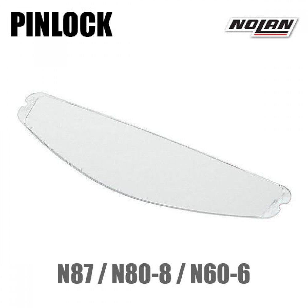 Ζελατίνες κράνους - Ανταλλακτικά κράνους - Αντιθαμβωτική Ζελατίνα Pinlock για NOLAN N87, N80-8, N60-6 Full Silicone Ανταλλακτικά 