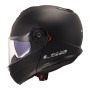 Helmet Flip-up LS2 FF908 STROBE II 22.06 SOLID Matt Black Helmets