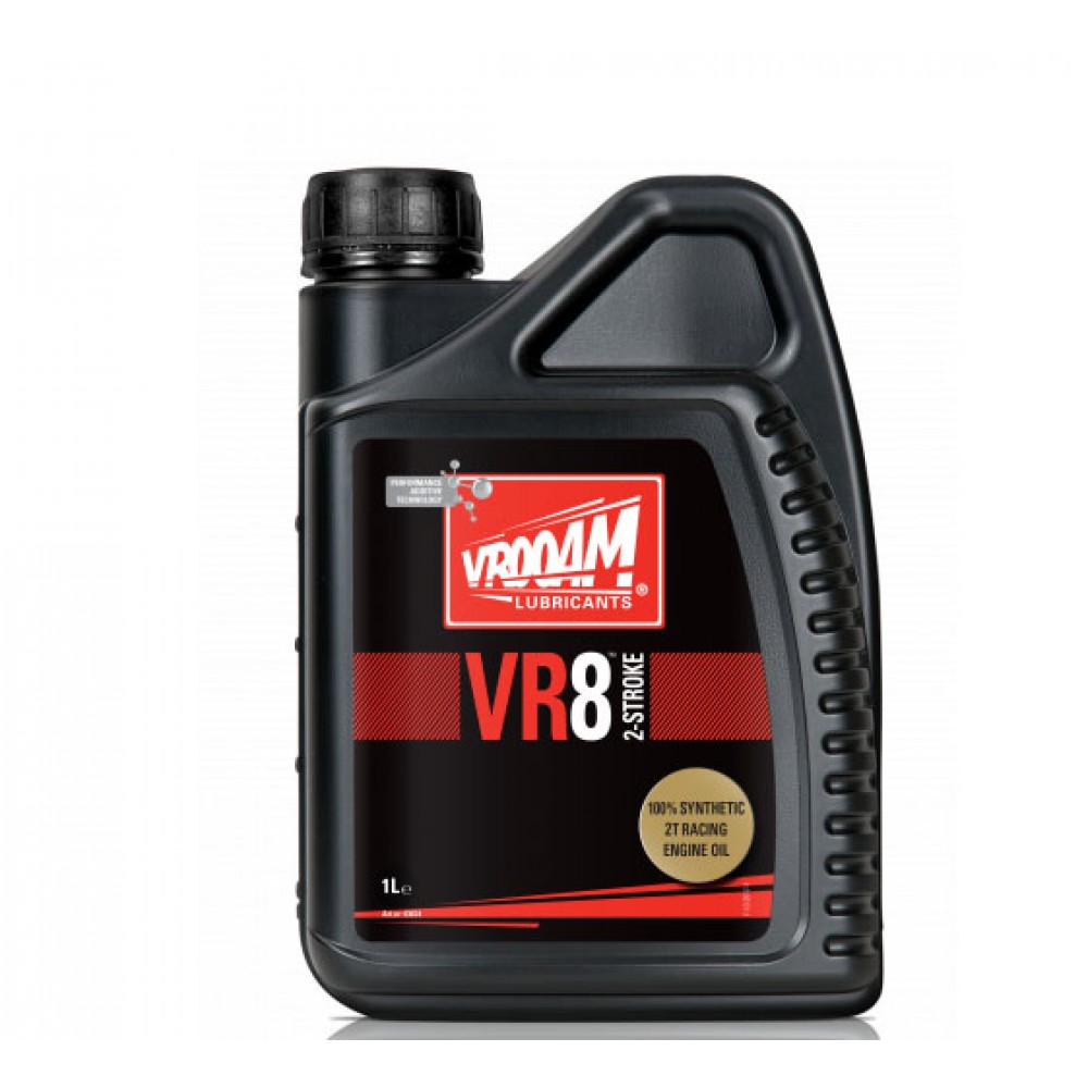 Λάδι κινητήρα 2T VROOAM VR8 100% Συνθετικό pre-mix 1L Λιπαντικά 
