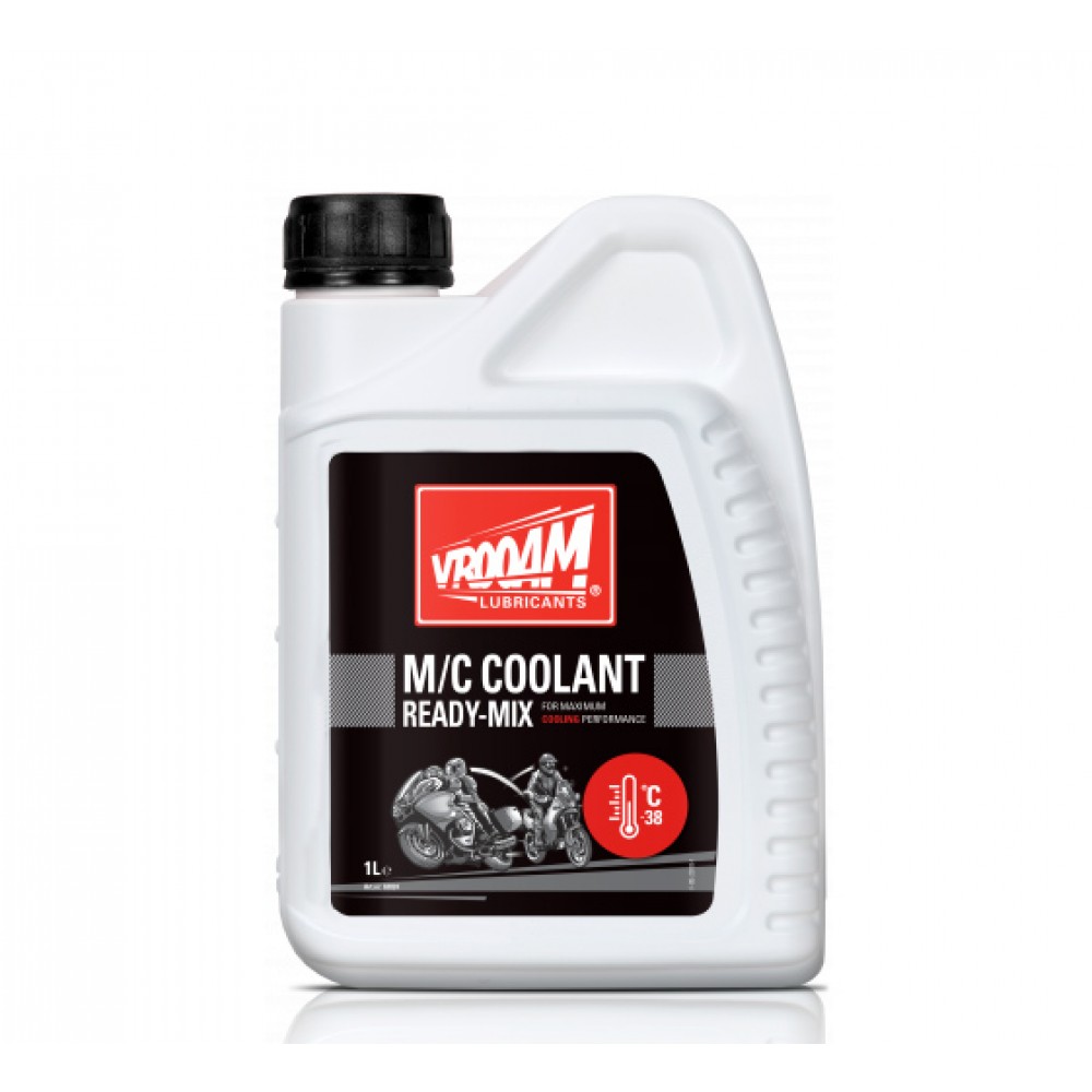 Αντιψυκτικό υγρό VROOAM COOLANT -38°C READY-MIX 1L Λιπαντικά 